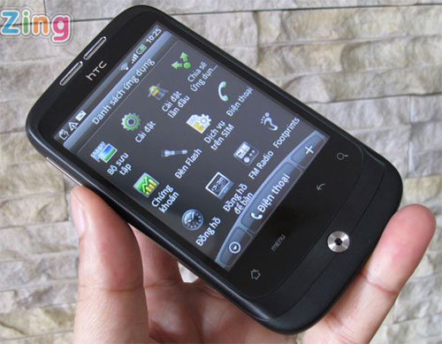 'Đập hộp' HTC Wildfire hàng chính hãng